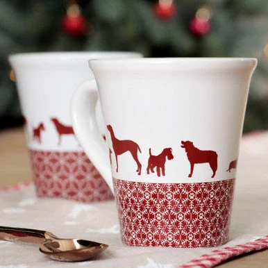 Festive Collection Ceramic Dog Mug 3 Festive Collection Ceramic Dog Mug - Image 3