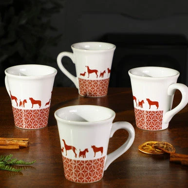 Festive Collection Ceramic Dog Mug 4 Festive Collection Ceramic Dog Mug - Image 4