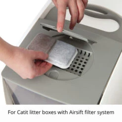 Catit Airsift Dual Action Air Purifier Pad -Pet Supplies I9700290 en 06 16288.1710540032.386.513