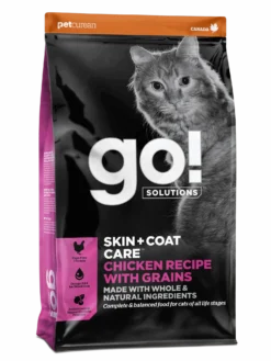 Go! Skin + Coat Care Chicken Recipe With Grains For Cats