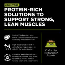 Go! Carnivore Grain Free Chicken, Turkey + Duck Puppy Recipe -Pet Supplies I9710282 en 09