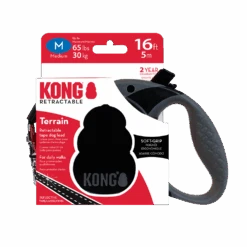 KONG Terrain Retractable Black Dog Lead -Pet Supplies I9712460 en 04
