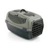 Stefanplast Gulliver 3 Pet Carrier With Plastic Door - Grey