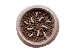 Stefanplast Slow Food Chic Pet Bowl - Grey -Pet Supplies I9722328 en 05