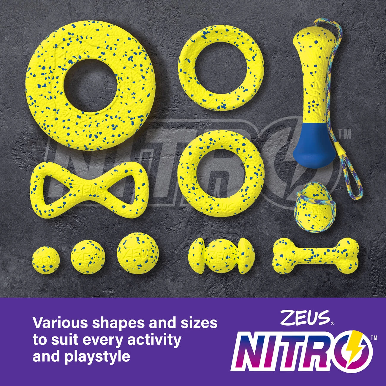 Zeus Nitro Weighted Ring Dog Toy 9 Zeus Nitro Weighted Ring Dog Toy - Image 9
