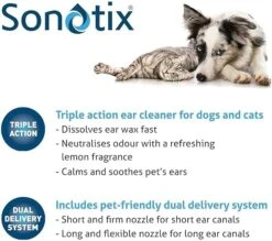 Sonotix Triple Action Ear Cleaner For Dogs And Cats 9 Sonotix Triple Action Ear Cleaner For Dogs And Cats -Pet Supplies I9727277 en 05