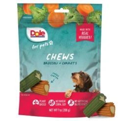 Dole Broccoli & Carrot Dog Chews
