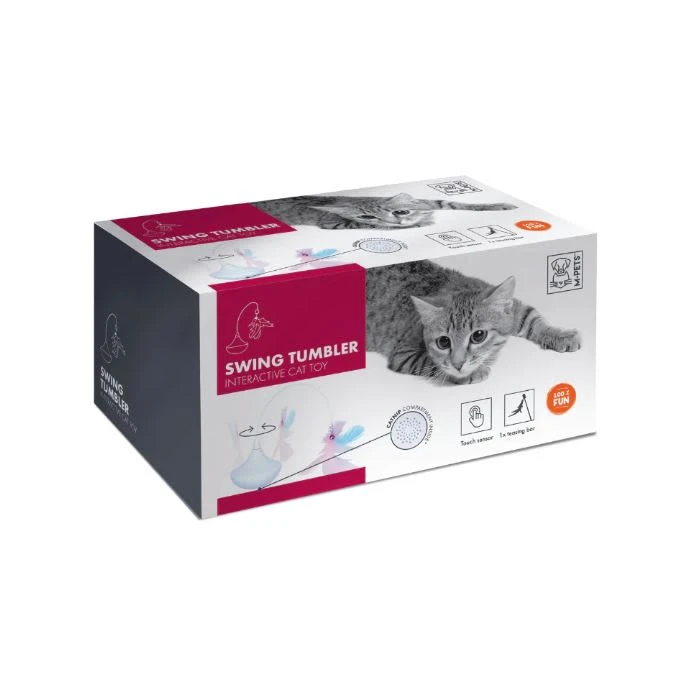 M-Pets Swing Tumbler Cat Toy 1 M-Pets Swing Tumbler Cat Toy