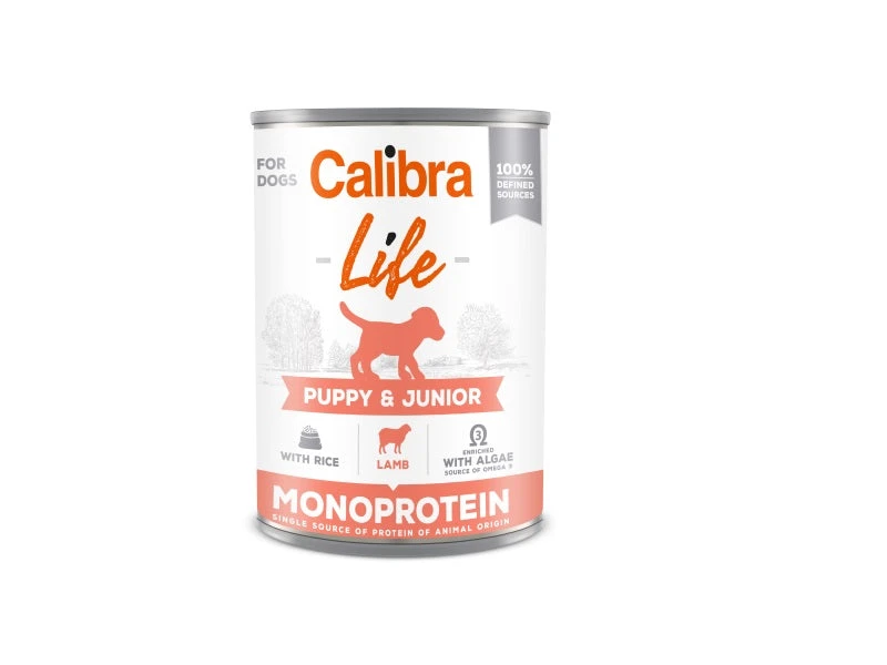 Calibra Dog Life Can Puppy&Junior Lamb & Rice 1 Calibra Dog Life Can Puppy&Junior Lamb & Rice