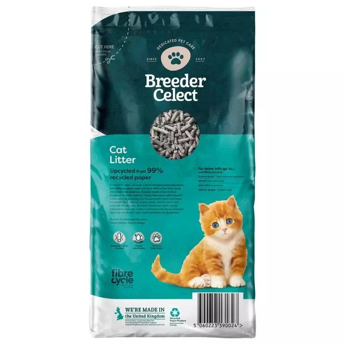 Breeder Celect Recycled Paper Cat Litter 3 Breeder Celect Recycled Paper Cat Litter - Image 3