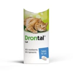 Drontal Wormer Tablets For Small And Medium Cats (2 To 4kg)