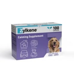 Zylkene® Calming Supplement For Cats And Dogs -Pet Supplies zylkene 450 optimised angled